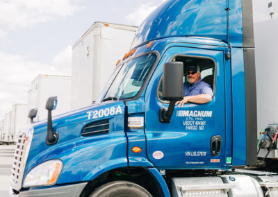 Happy Truck Driver