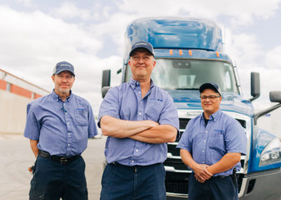 Three Proud Magnum Drivers