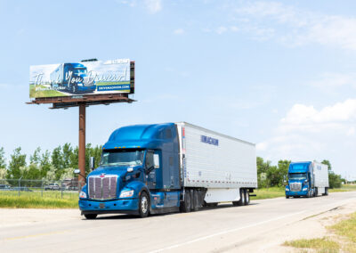 Magnum Companies Trucks on the Road